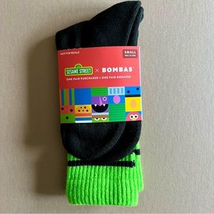Bombas Sesame Street Oscar the Grouch Athletic Socks